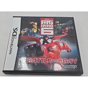 Disney Big Hero 6 Battle in The Bay (Nintendo 2014) Case and Instruction ONLY